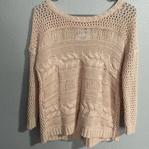 Pieces Kensie Crochet Knit Sweater​​​